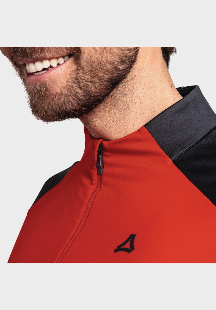 Schöffel Skirolli Funktionsshirt Herren rot