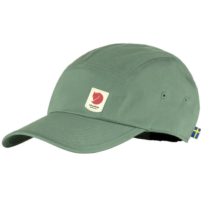 Fjällräven High Coast Lite Cap Unisex Kappe mit Logo grün