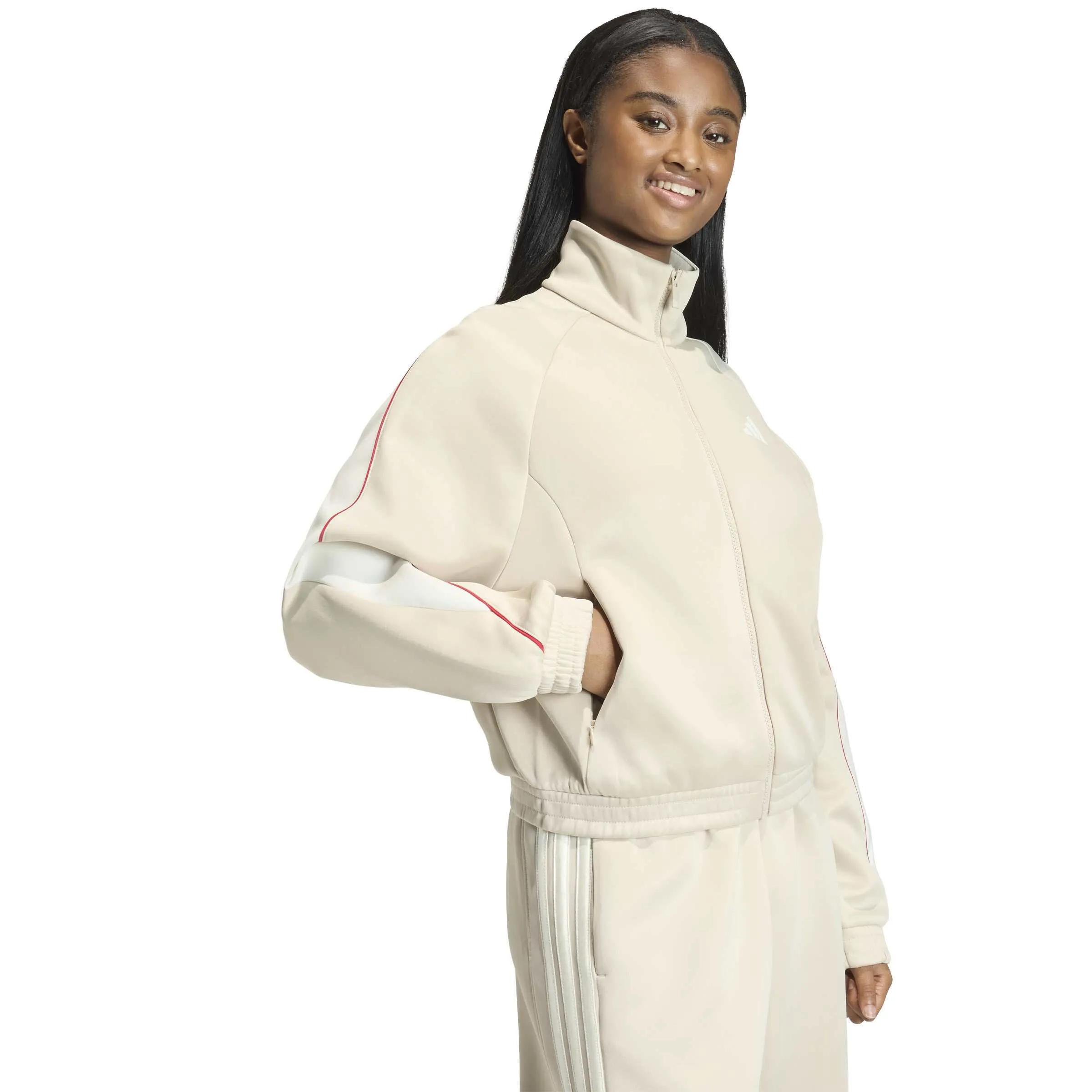 Adidas Track Top Damen beige