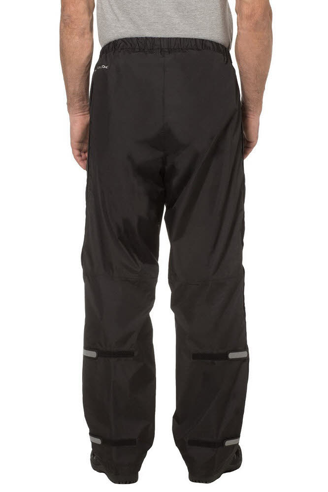 Vaude Fluid Full-Zip Pants II Herren Regenhose Multifunktionshose schwarz NEU