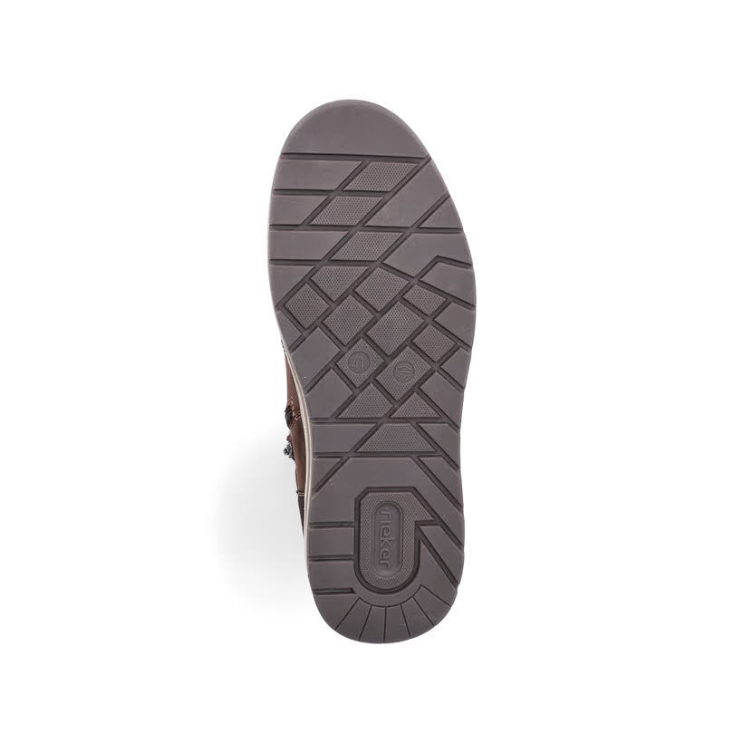 Rieker Herren Sneaker High warm gefüttert braun