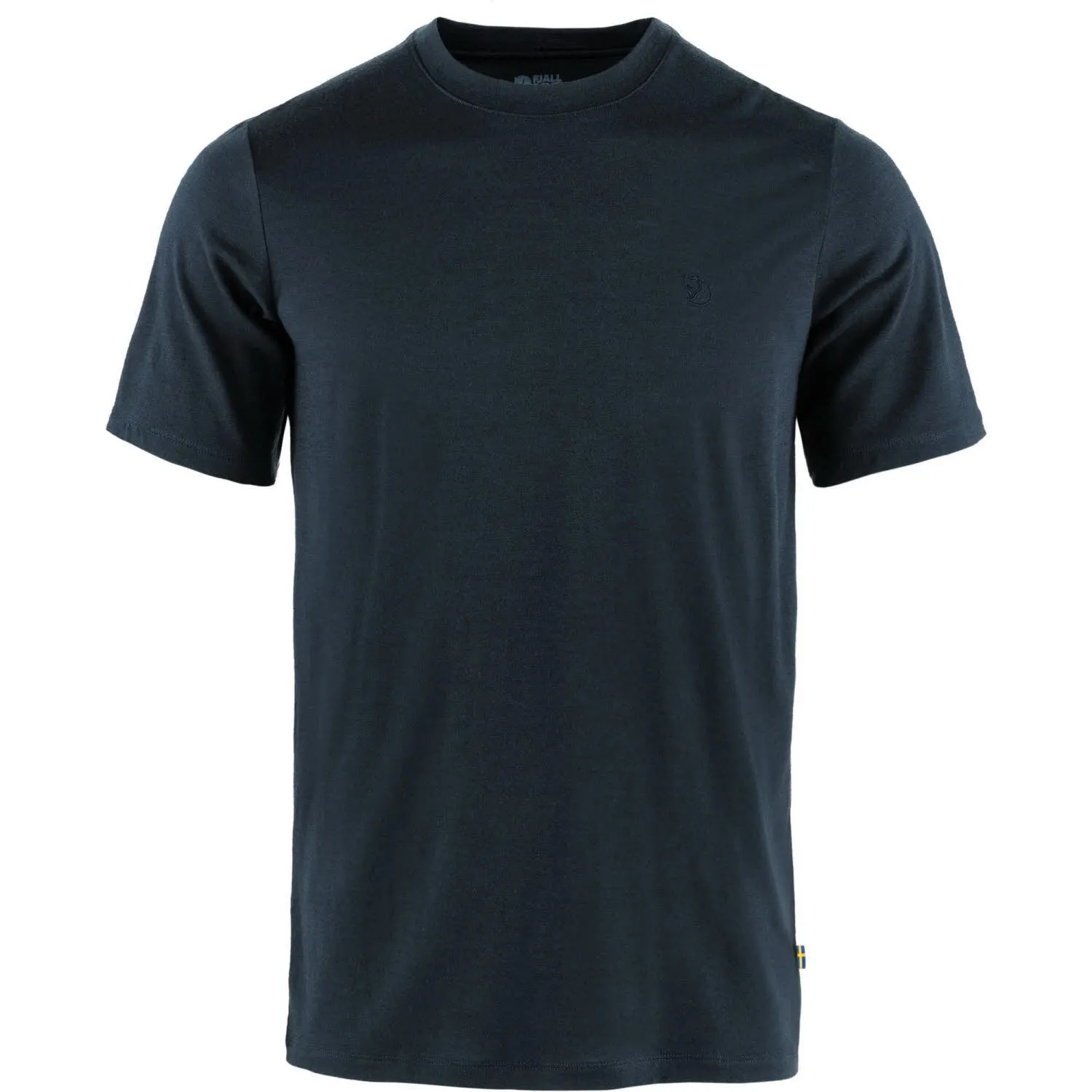 Fjällräven Abisko Wool SS M Herren T-Shirt Wandershirt Freizeitshirt dark navy