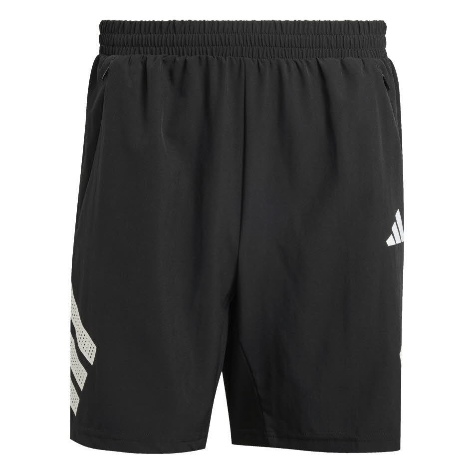 adidas Icon 3-Streifen Shorts Herren Sportshorts schwarz/weiß