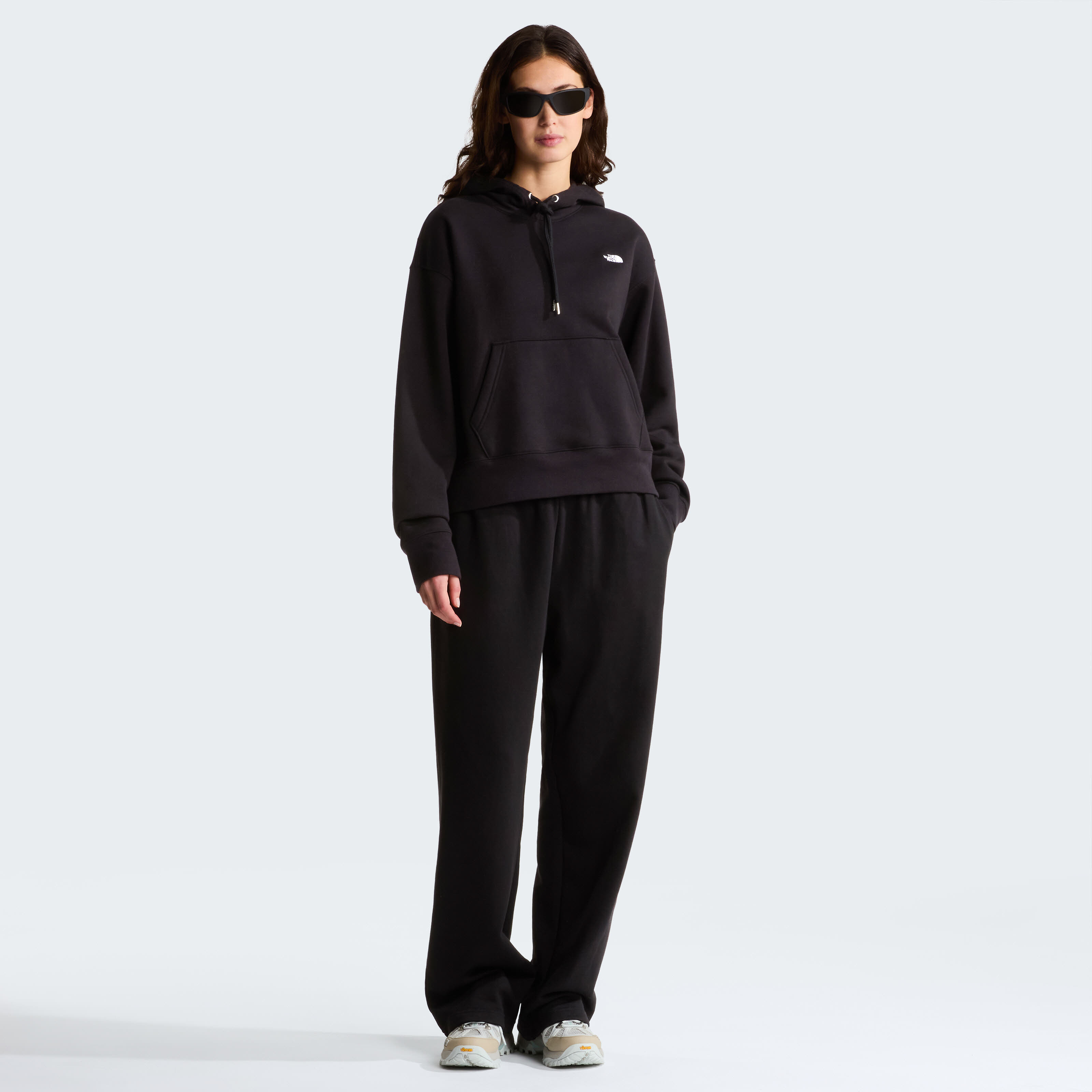 The North Face  W TNF ESSENTIAL SIMPLE DOME BOXY OS HOOD Damen Kapuzensweats schwarz