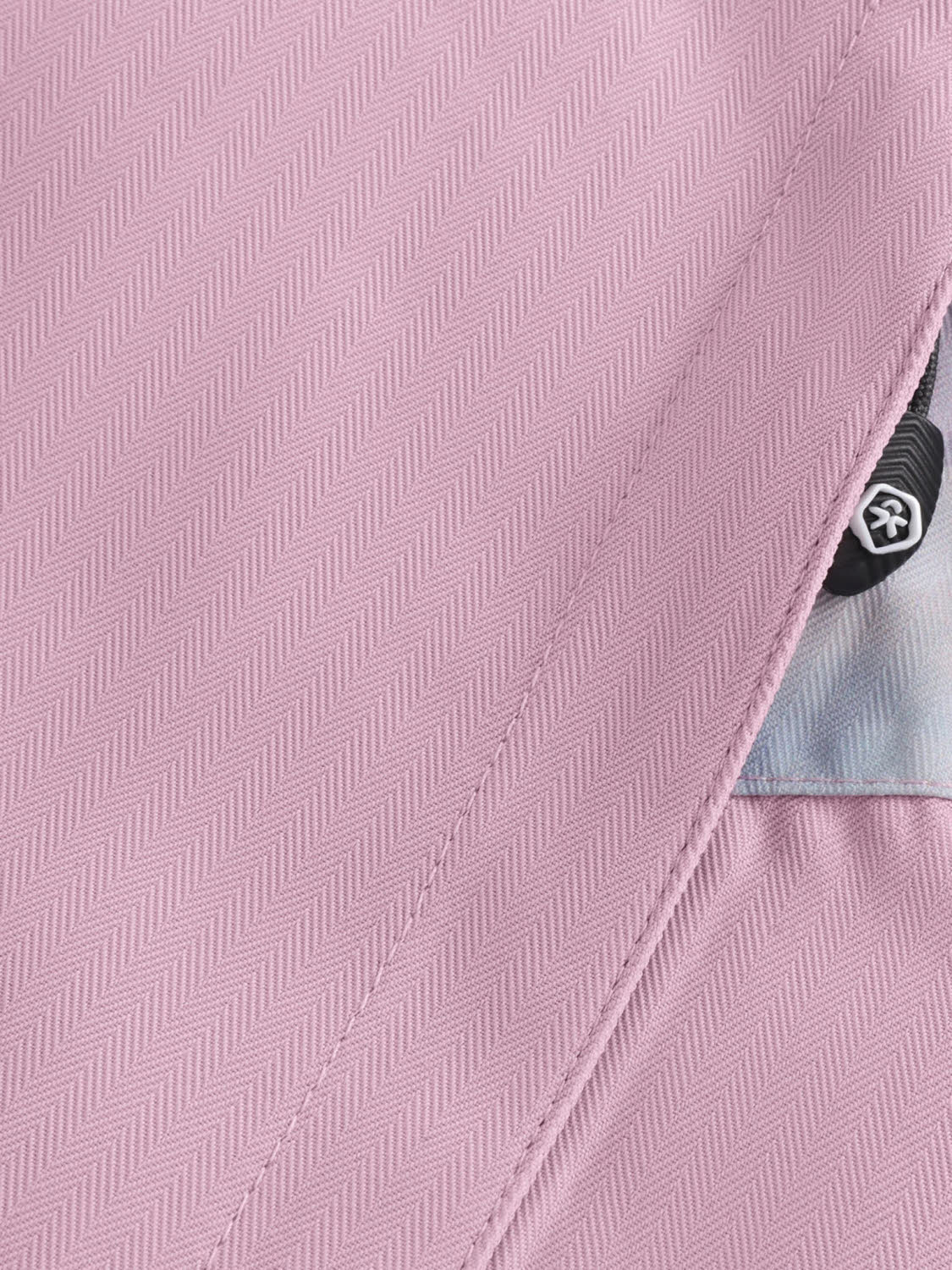 Color Kids Ski Jacket - Colorblock Mädchen Skijacke Winterjacke mauve mist