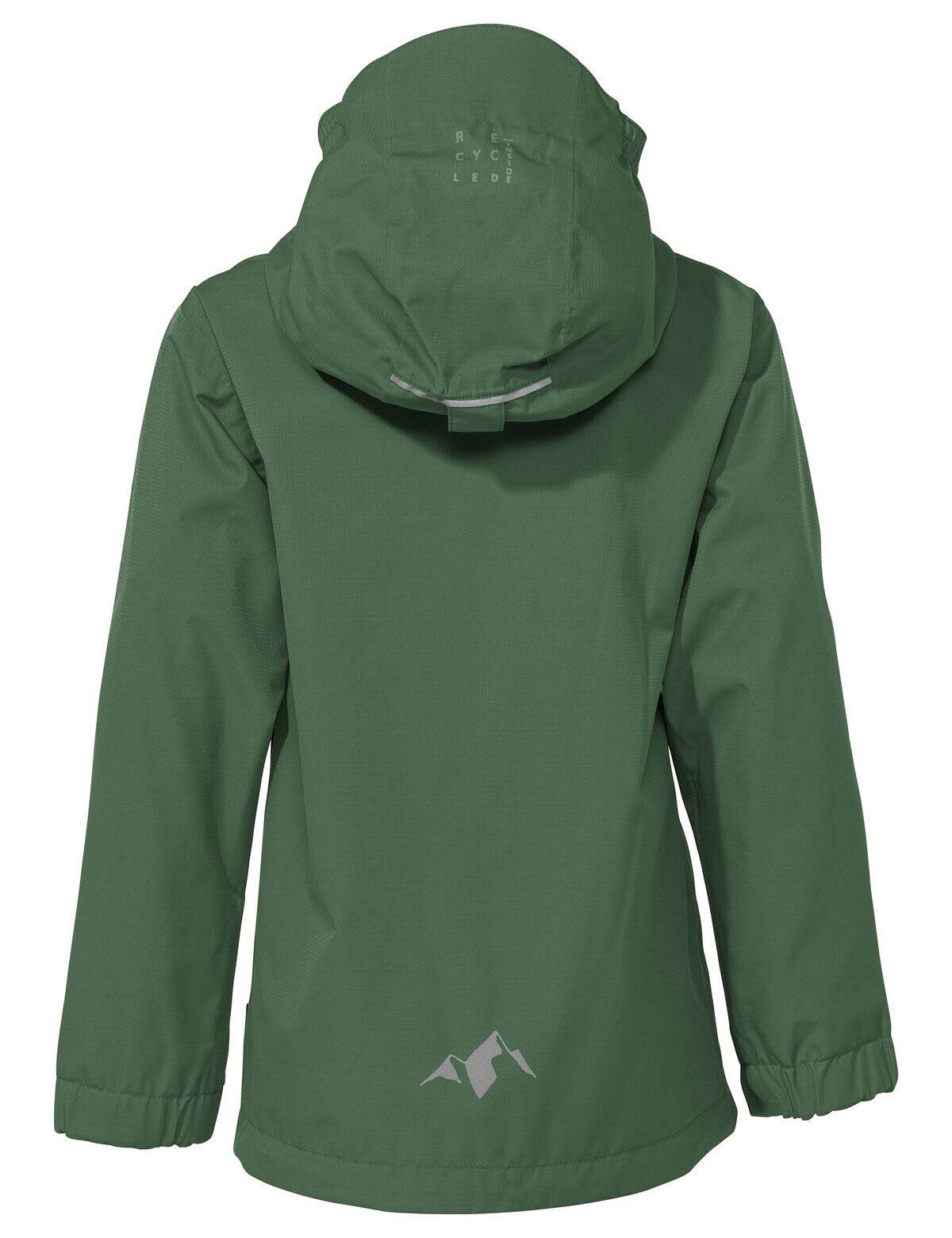 Vaude Escape Light IV Kinder Regenjacke Kapuzenjacke wasserdicht grün