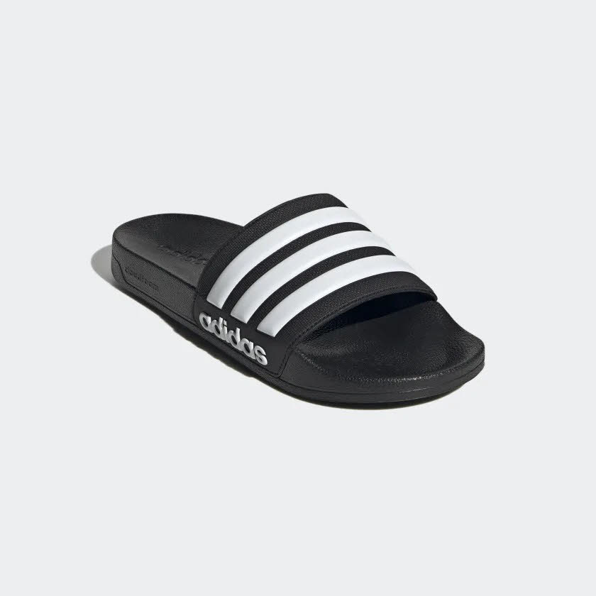 adidas Shower Adilette Badeschuhe Badelatschen Unisex schwarz NEU