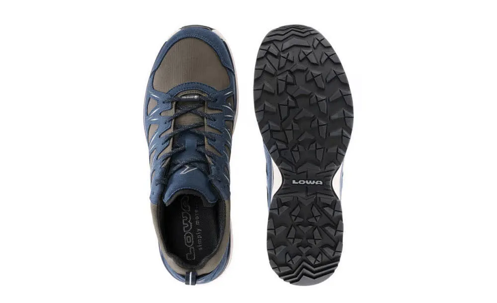 LOWA® INNOX EVO II GTX Herren Wanderschuhe Trekkingschuhe Low navy/oliv