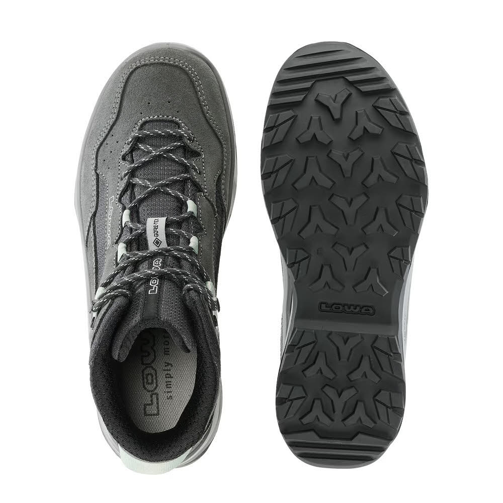 LOWA® VENTIERRA GTX QC Ws Damen Wanderschuhe Trekkingschuhe High grau