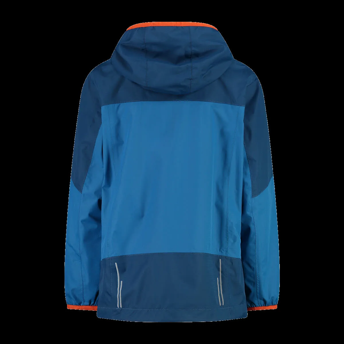 CMP Kinder Jungen Kapuzenjacke Regenjacke blau orange