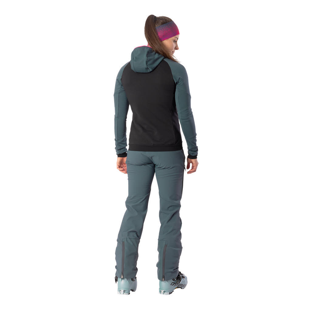 Dynafit Radical Polartec Damen Fleecejacke Strickjacke schwarz