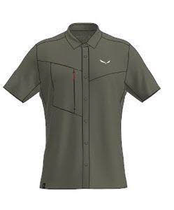 Salewa PUEZ S/S SHIRT Männer grün