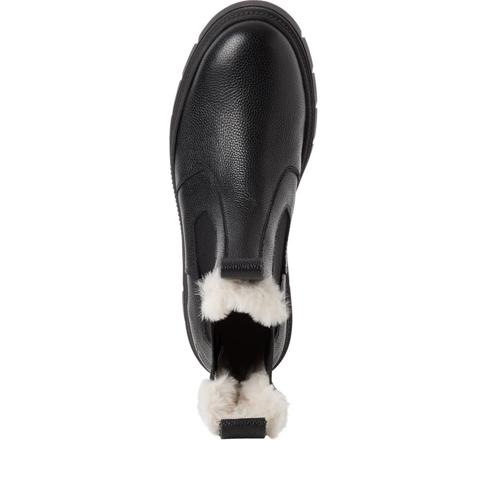 Tamaris Damen Stiefelette Winterstiefelette schwarz
