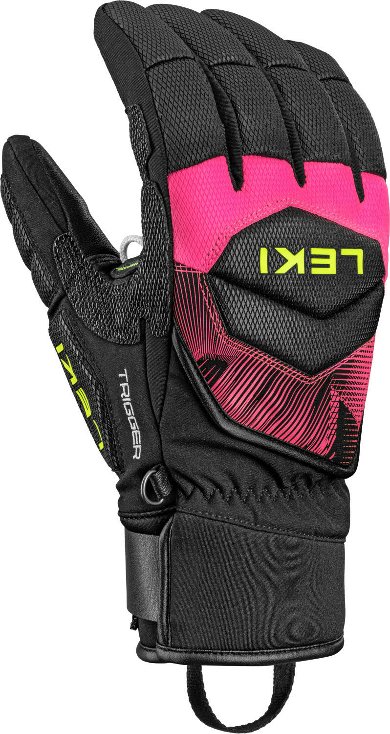 Leki WCR Core TR Unisex Skihandschuhe Fingerlinge schwarz/pink
