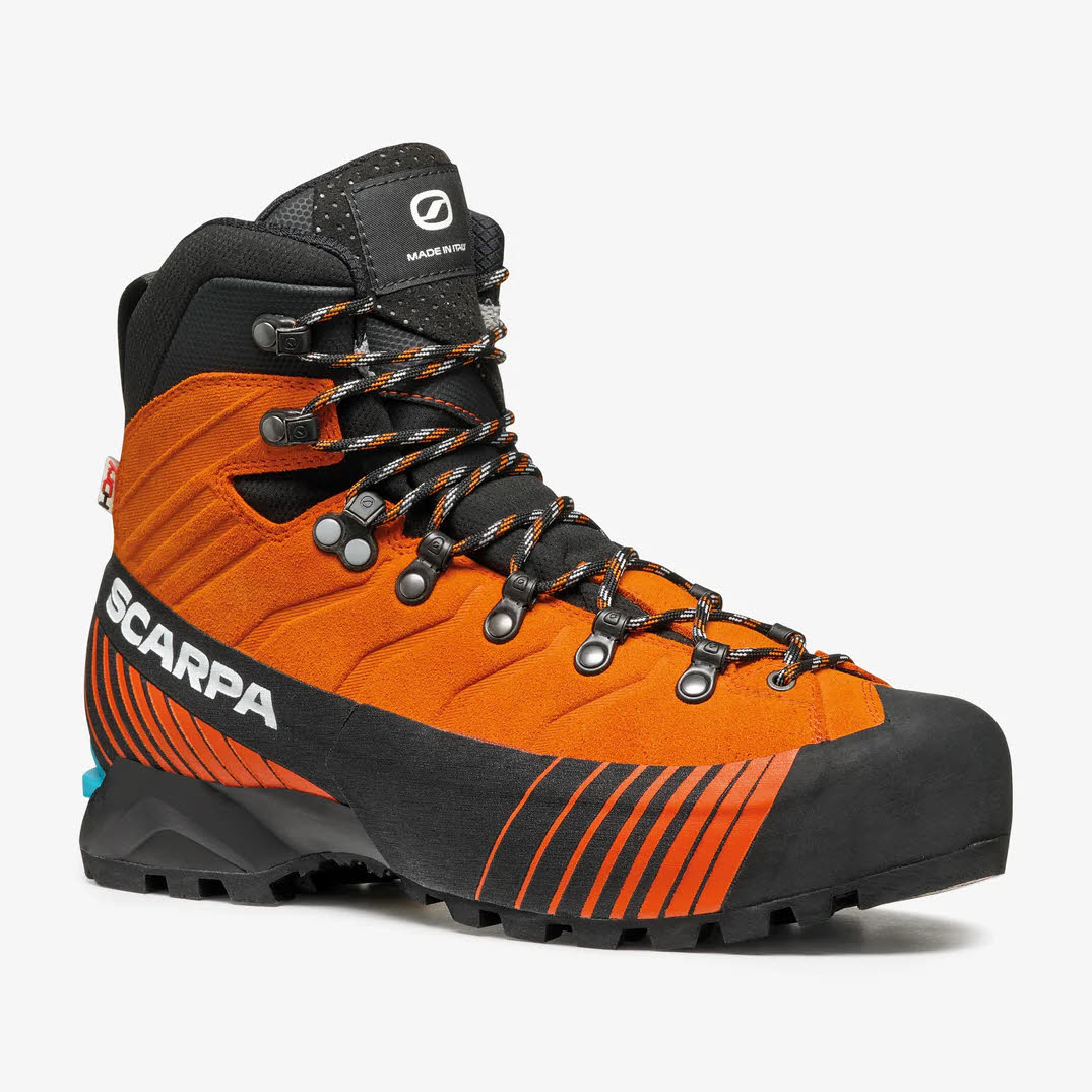 SCARPA RIBELLE HD Bergstiefel Herren orange leichter, bequemer Leder-Alpinistenschuh