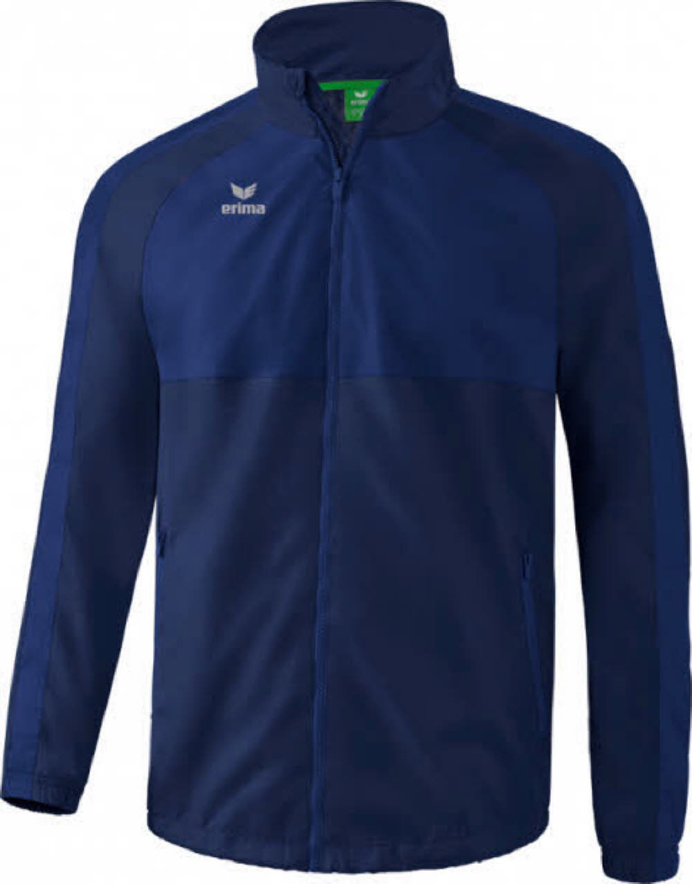 Erima Kinder Team Allwetterjacke Regenjacke Outdoor unisex blau