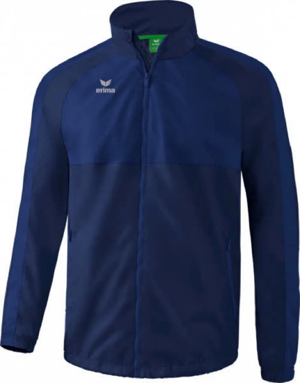 Erima Kinder Team Allwetterjacke Regenjacke Outdoor unisex blau