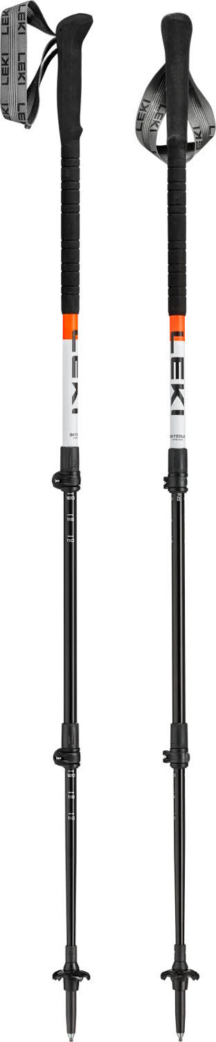 Leki Skysolo Unisex Trekkingstöcke verstellbar Vario weiß/schwarz