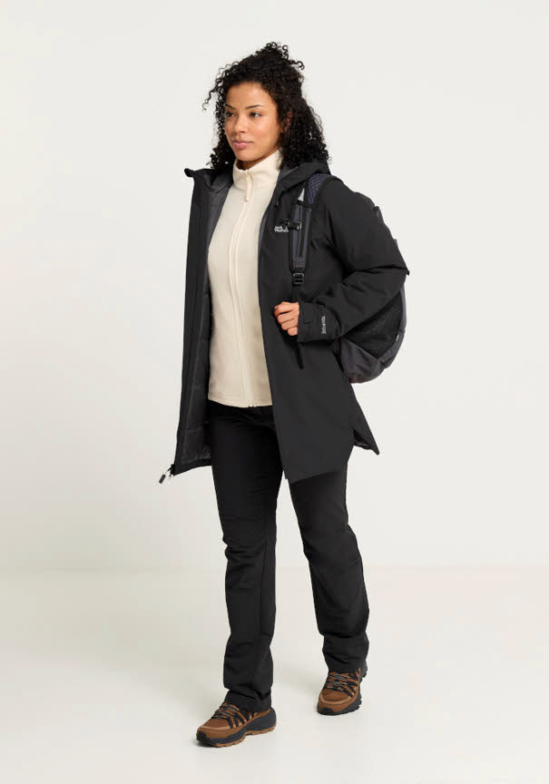 JACK WOLFSKIN DA HEIDELSTEIN 2 INS JKT W Damen Kombijacken schwarz