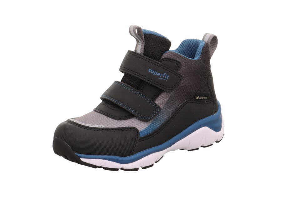 Legero SPORT5 Jungen Sneaker high mit Klettverschluss schwarz