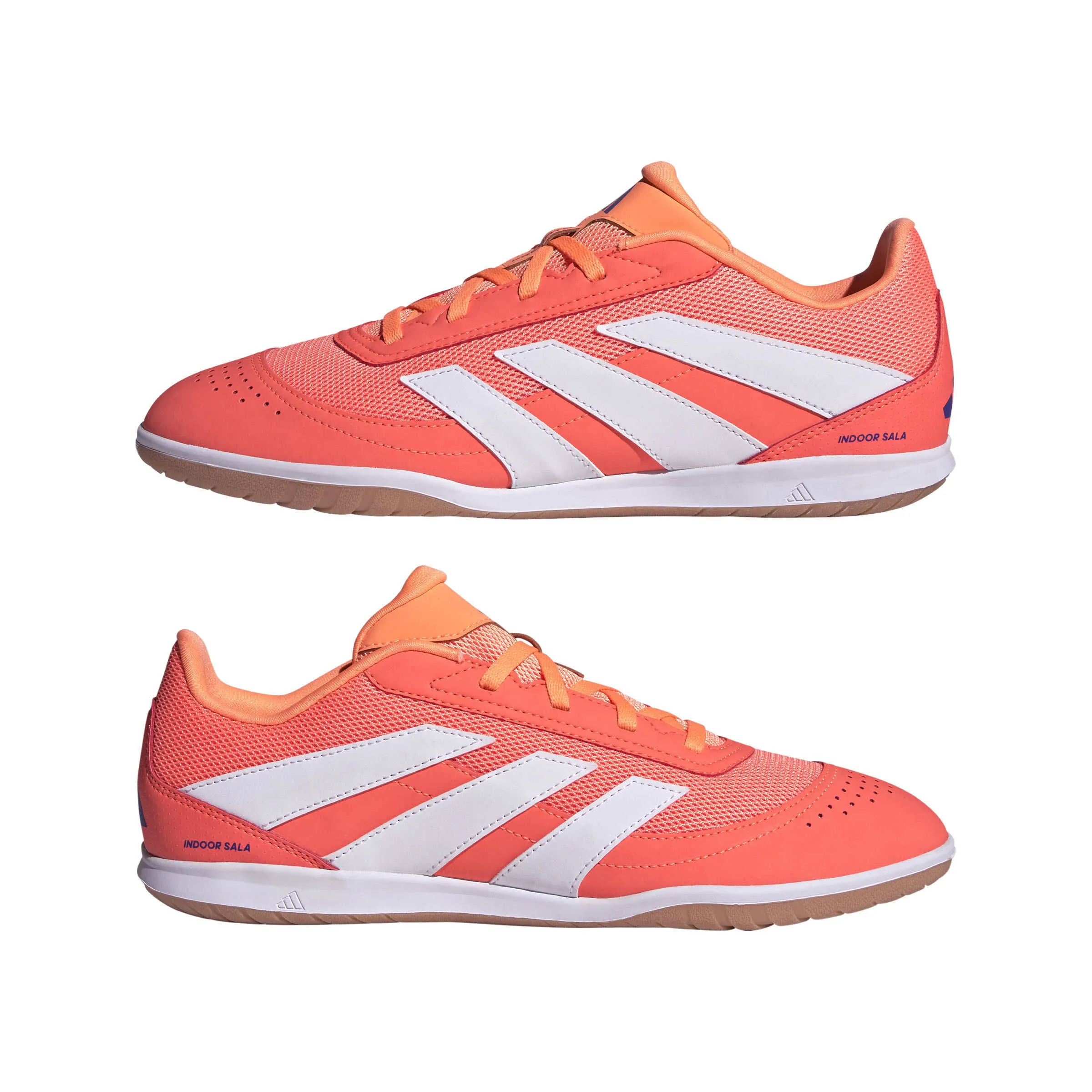 adidas PREDATOR CLUB IN SALA Unisex Hallenschuhe Fußballschuhe rot/weiß