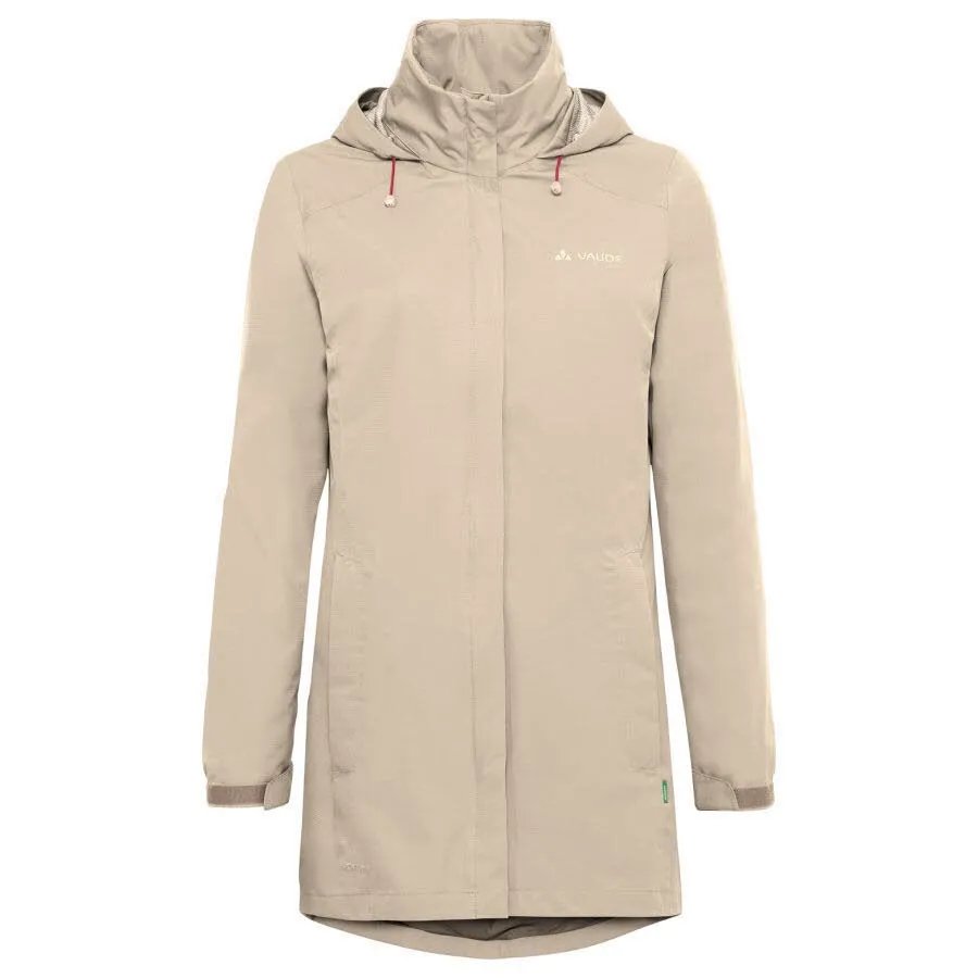 Vaude Escape Regen-Parka Damen Outdoorjacke Regenjacke beige