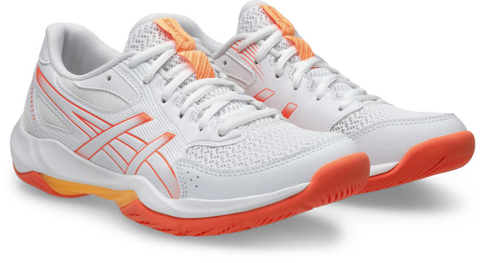 Asics GEL-ROCKET 12 Damen Hallenschuhe Trainingsschuhe weiß