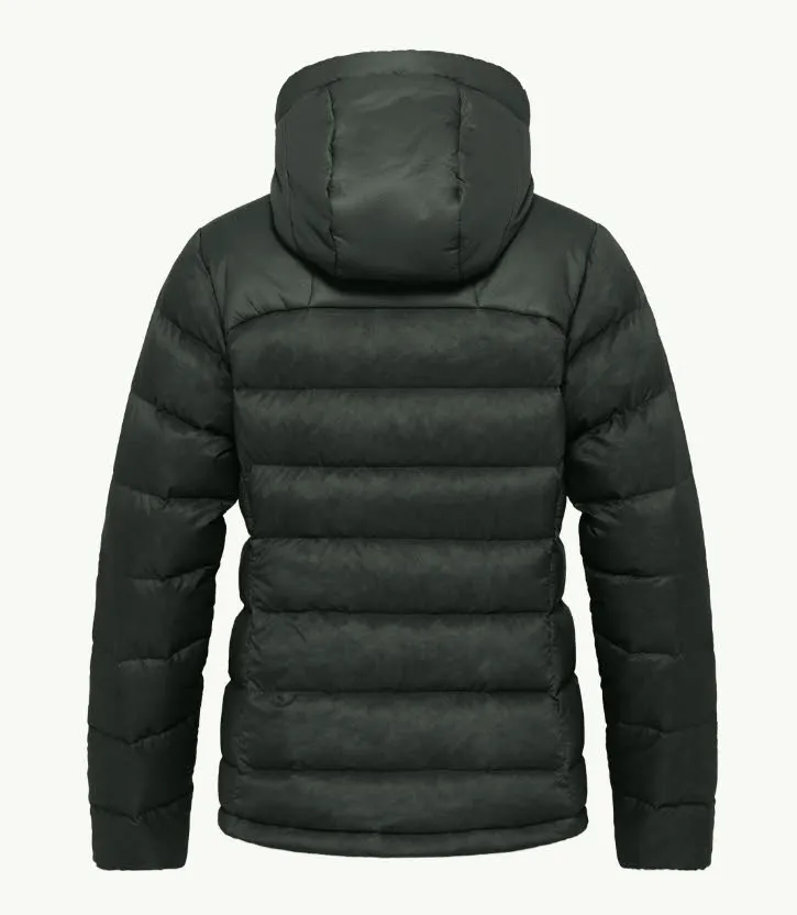 Jack Wolfskin Nebelhorn Down Hoody W Daunenjacke Damen dunkelgrün