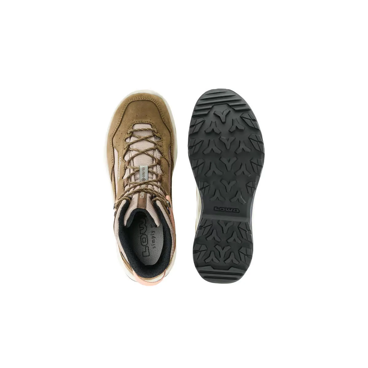 Lowa VENTIERRA GTX QC Ws Damen Wanderschuhe Trekkingschuhe High desert/pfirsich