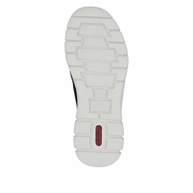 Rieker Herren Slipper blau