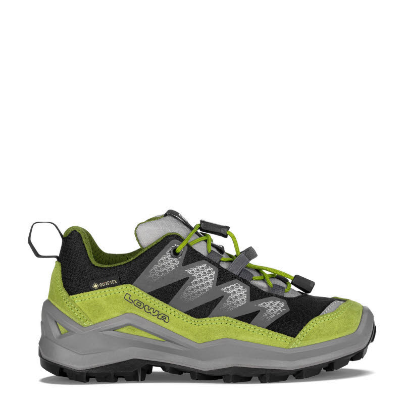 LOWA MADDOX PRO GTX LO JR Kinderschuh schwarz/grün