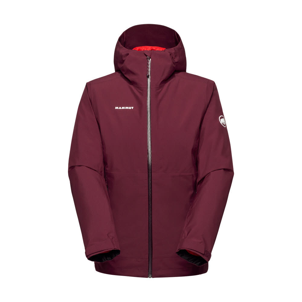 Mammut Alto Light 3 in 1 HS Hooded Jacket Damen Freizeitjacke Kombijacke rot