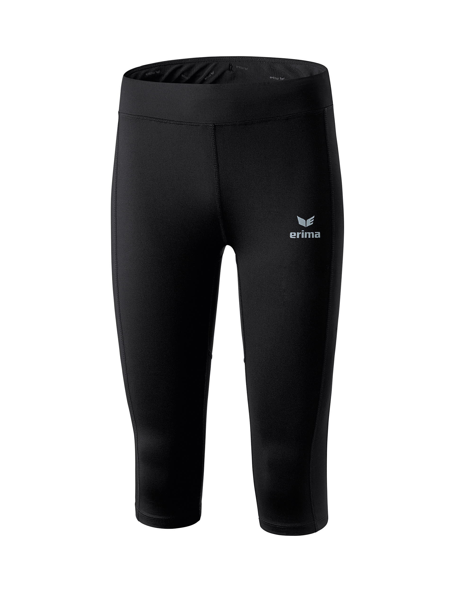 Erima Performance ¾ Laufhose Damen Sporthose Trainingshose schwarz