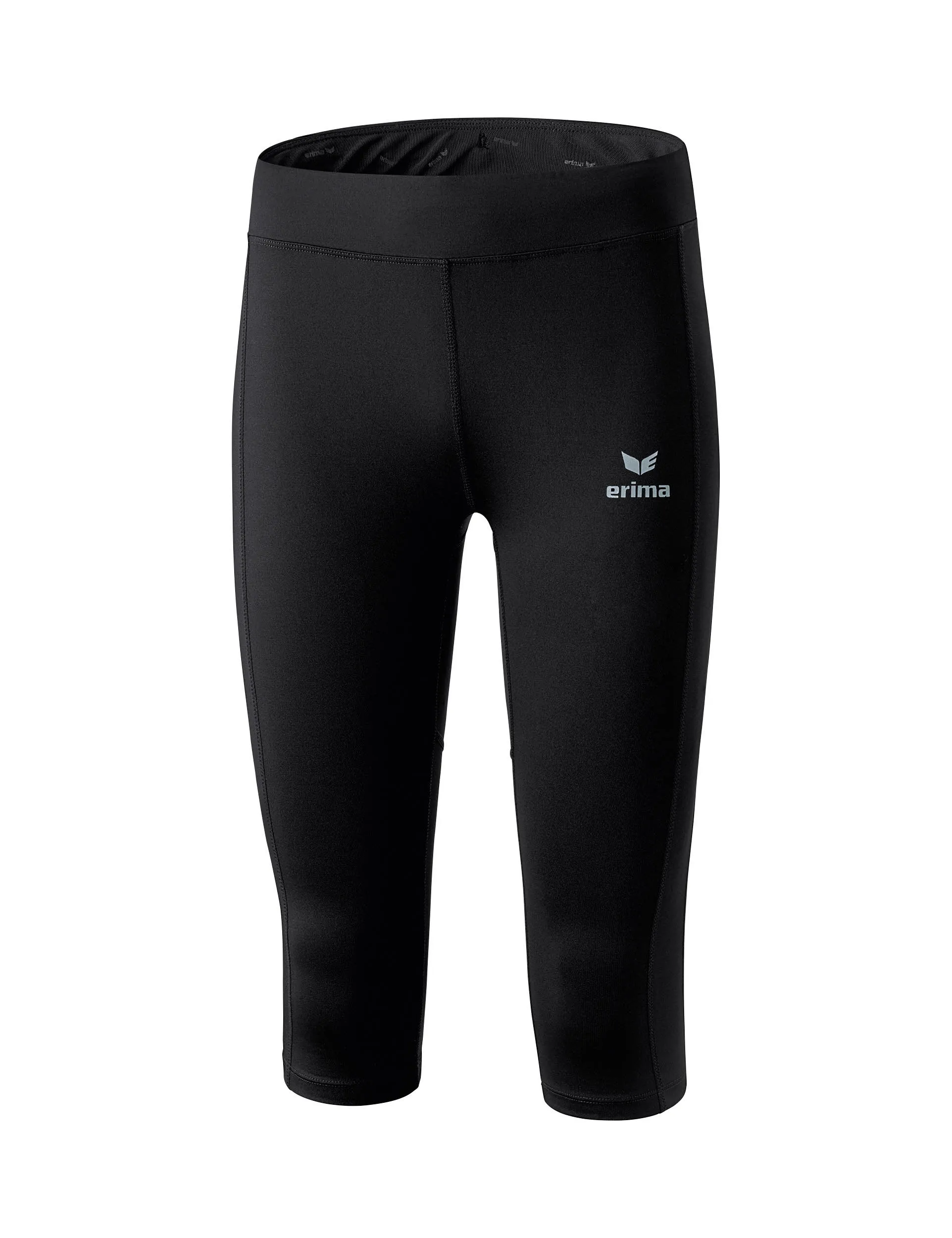 Erima Performance ¾ Laufhose Damen Sporthose Trainingshose schwarz