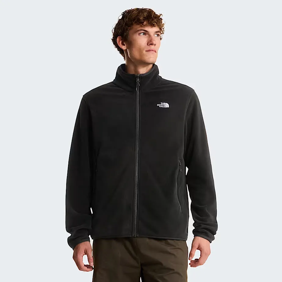 The North Face GLACIER FLEECE JACKET Herren Fleecejacke Longsleeve schwarz