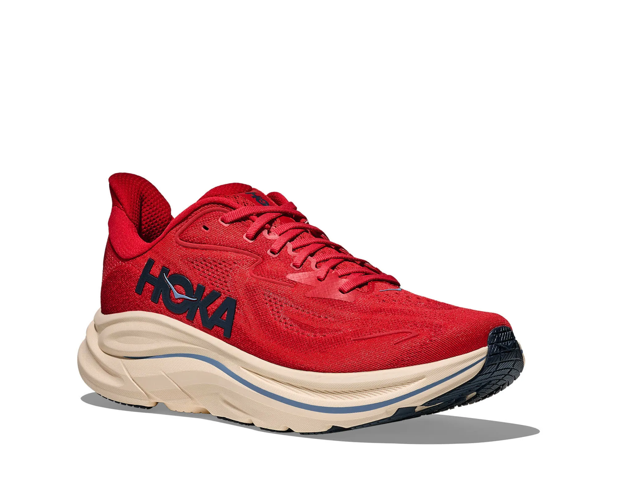 Hoka CLIFTON 10 Herren Laufschuhe Joggingschuhe rot