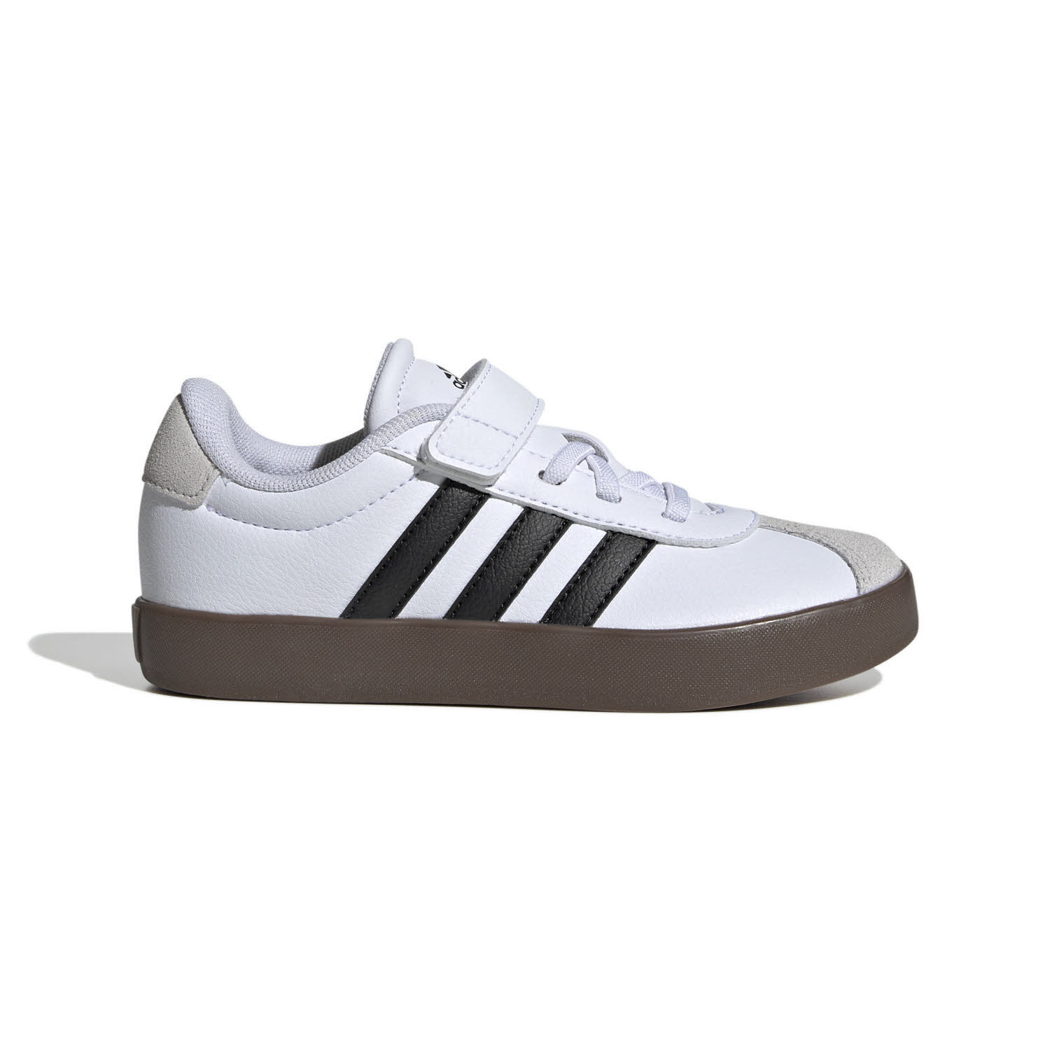 adidas VL COURT 3.0 K Jungen Sneaker Freizeitschuhe weiß/schwarz