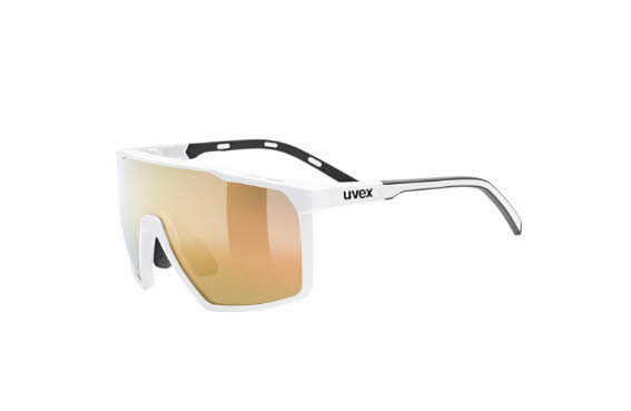 uvex mtn perform s Sportbrille Sonnenbrille unisex weiß matt
