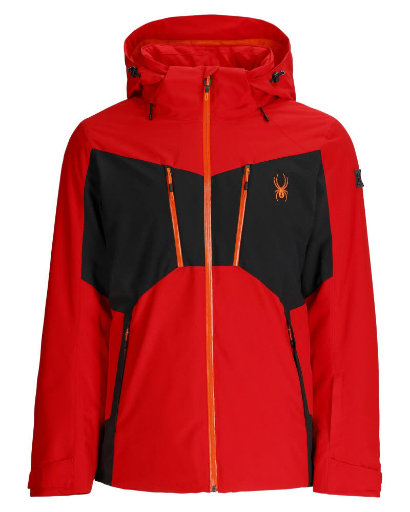 Spyder RIVAL JACKET Herren Skijacke Winterjacke spyder red