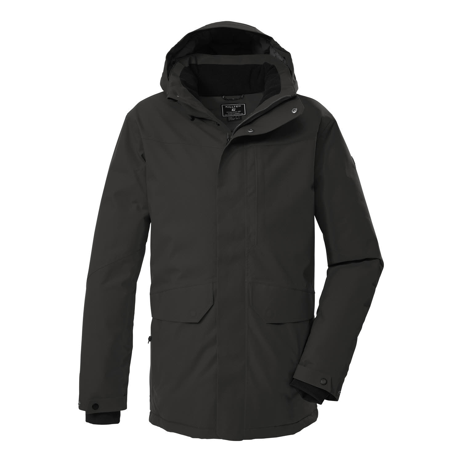 Killtec KOW 85 MN PRKj Herren Freizeitjacke Winterjacke Parka dunkelgrau