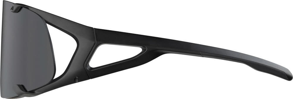 Alpina Hawkeye Unisex Sportbrille Radsportbrille Sonnenbrille all black matt