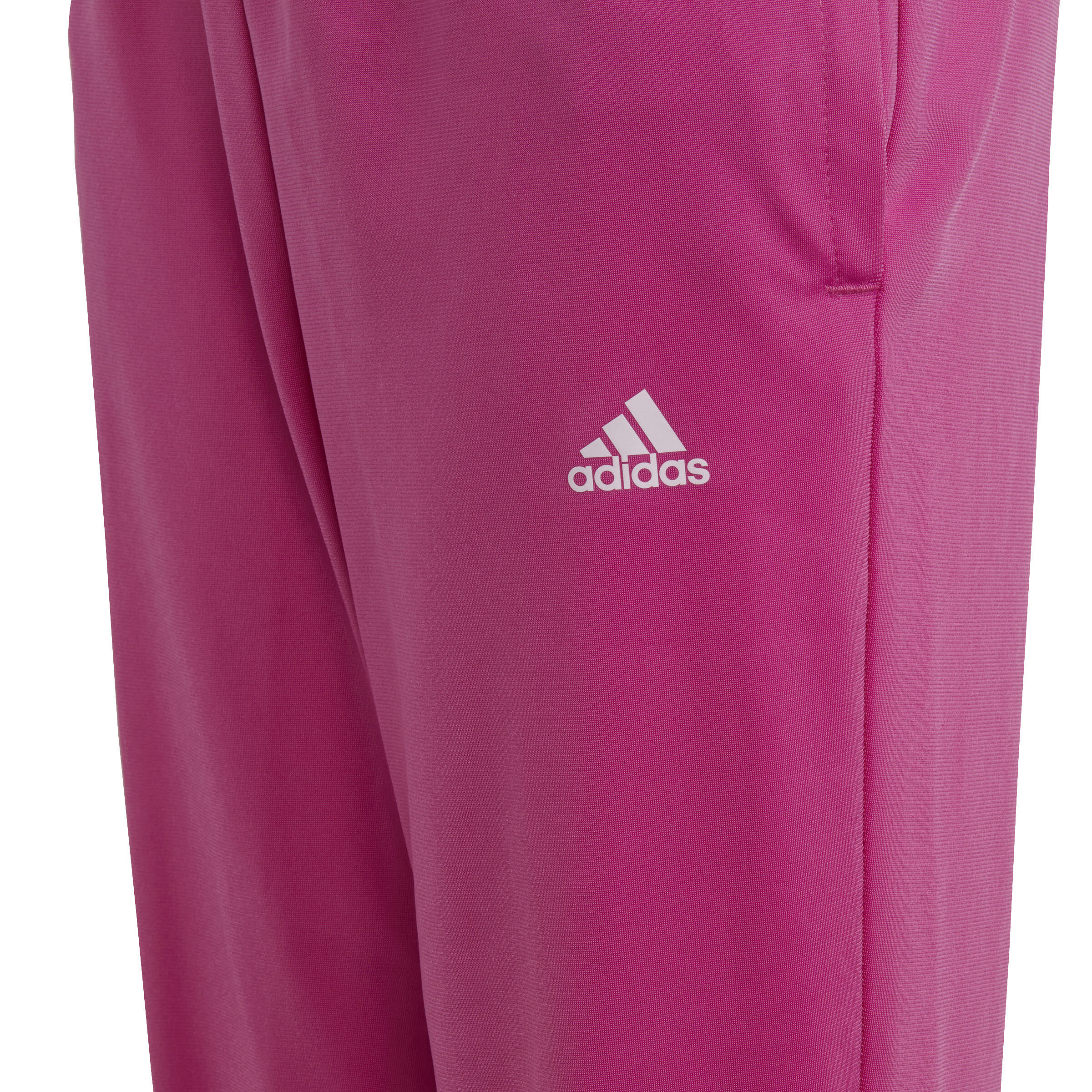 adidas Essentials Big Logo Mädchen Trainingsnzug Rosa Weiß