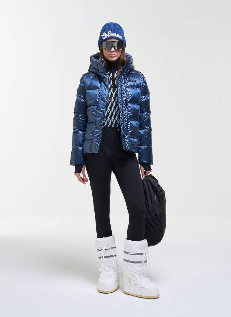COLMAR DA JACKE PUFFY Damen Ski-/Snowboardjacke midnight-blau