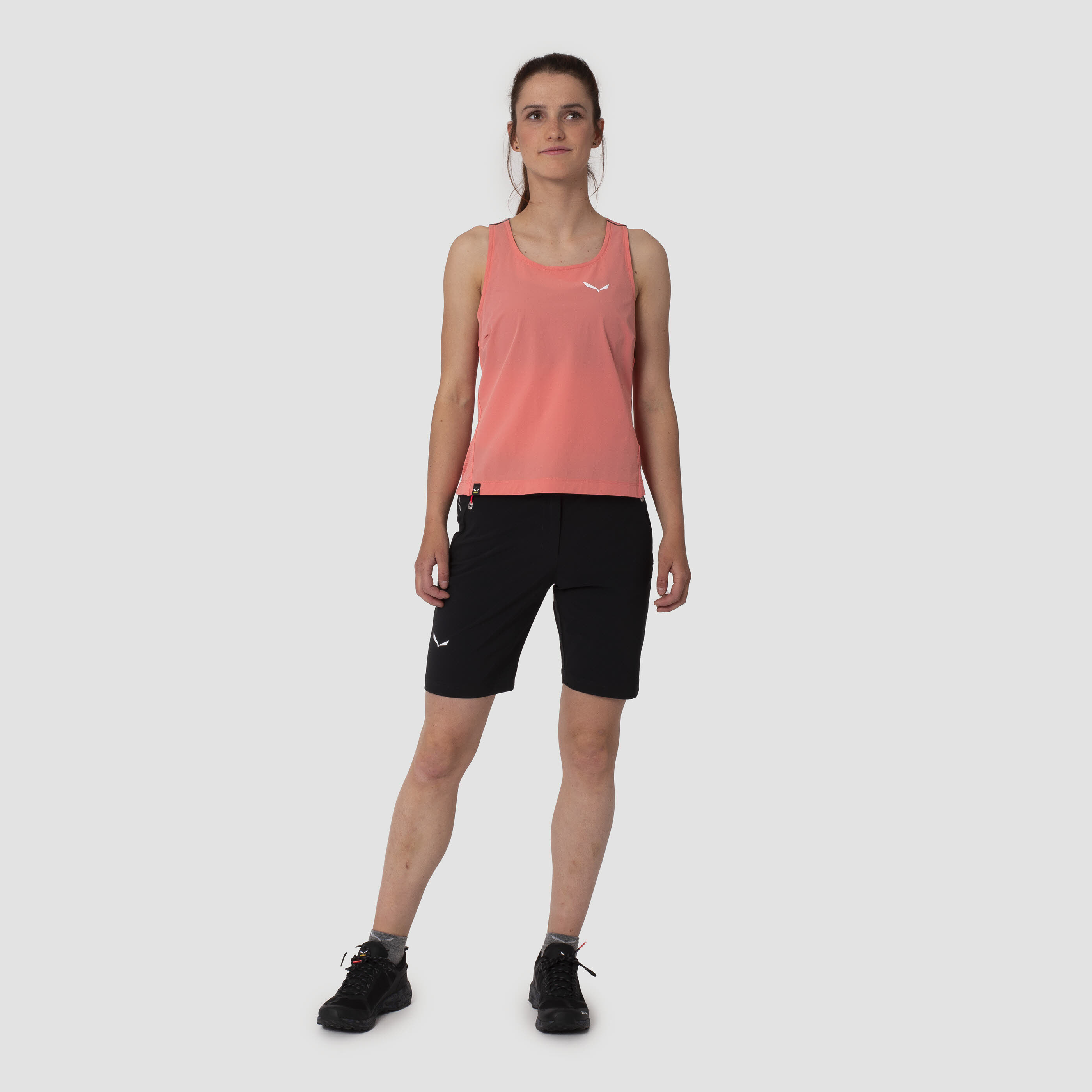 Salewa PEDROC DST W SHORTS Damen Wandershorts Trekkingshorts black out NEU