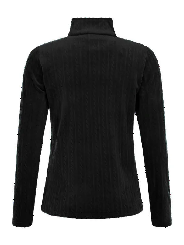 PROTEST DA PRTGAIL 1/4 zip active top Damen Skiroli schwarz