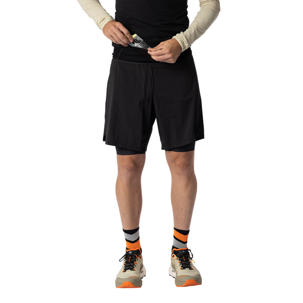 Dynafit ULTRA 2/1 SHORTS M Herren Laufshorts Laufhose schwarz