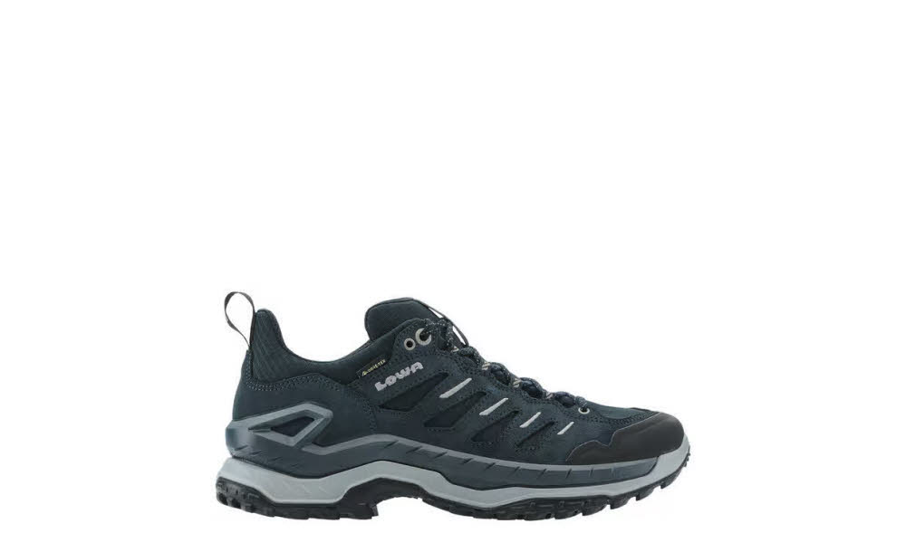 LOWA® INNOX GTX Herren Wanderschuhe Trekkingschuhe Low navy/grau