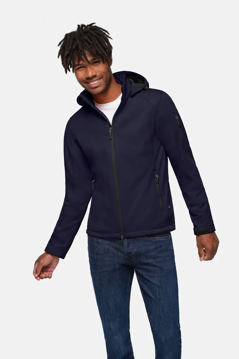 HAKRO Softshelljacke No. 848 Herren Outdoorjacke tinte