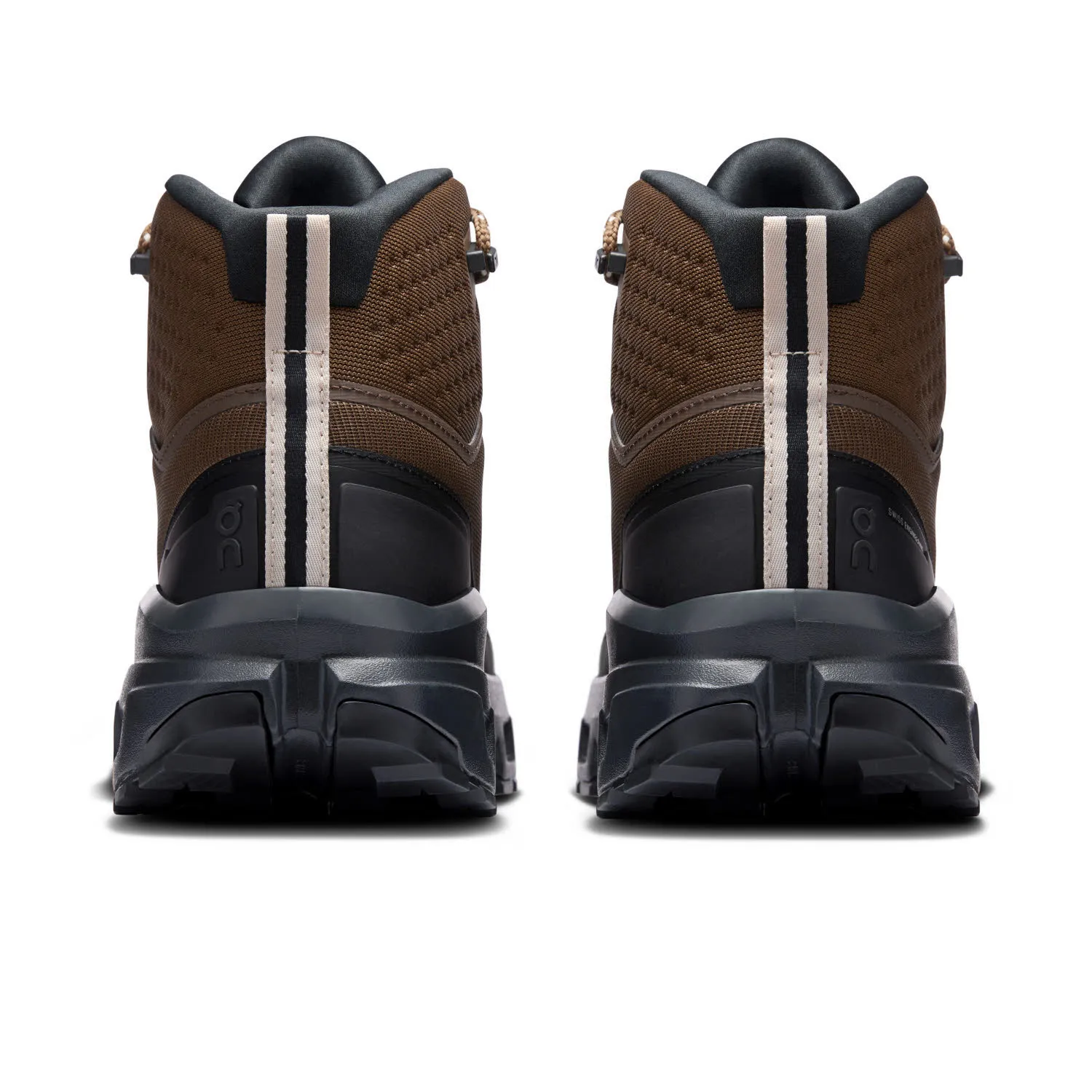 ON CLOUDROCK MID WP Herren Wanderschuhe Trekkingschuhe Mid earth/black