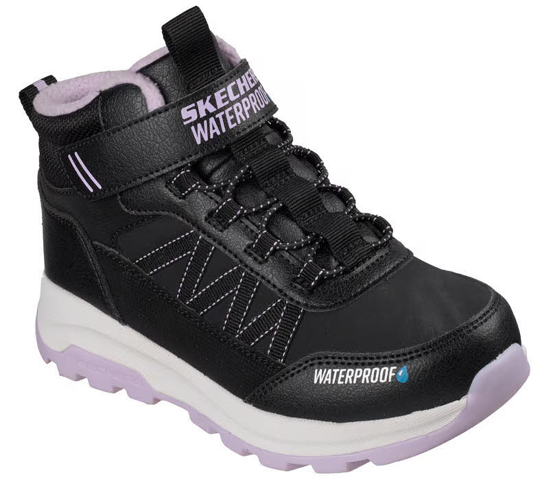 SKECHERS Storm Blazer - Arctic Mass Kinder Winterstiefel Outdoorstiefel schwarz/rosa